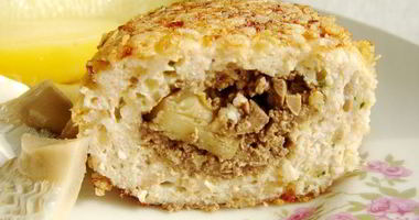 Рецепт Куриных зраз с печенью и солеными груздями