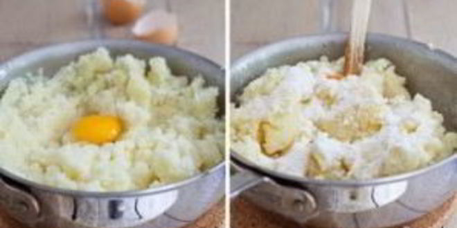 Рецепт пышных картофельных зраз