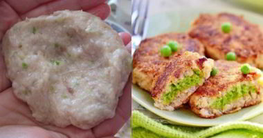 Рецепт Рыбных зраз с зеленым горошком