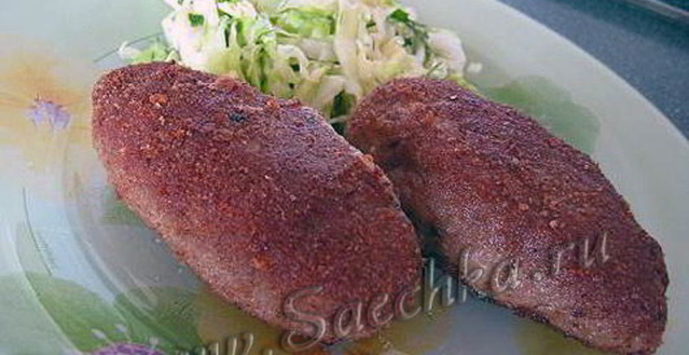 Рецепт мясные зразы рулетные