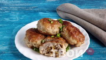 Рецепт Зраз с грибами