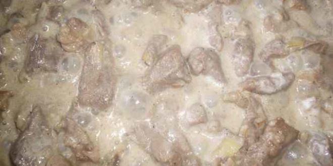 Рецепт бефстроганова и гречневая каша