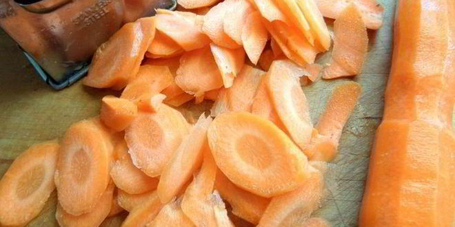 Рецепт гречки с баклажаном и морковкой