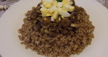 Рецепт Гречки с грибами