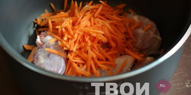 Рецепт гречки с курицей в мультиварке