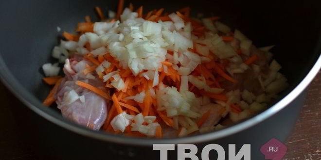 Рецепт гречки с курицей в мультиварке