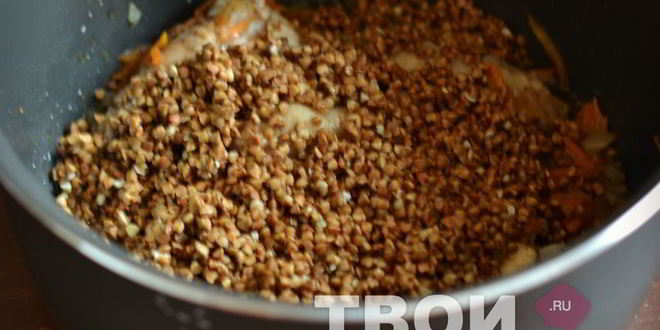 Рецепт гречки с курицей в мультиварке