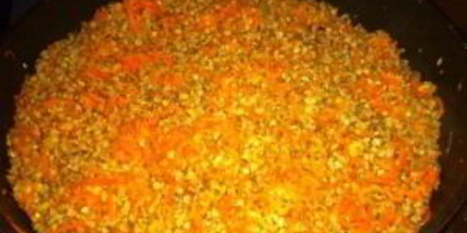Рецепт гречки с морковью