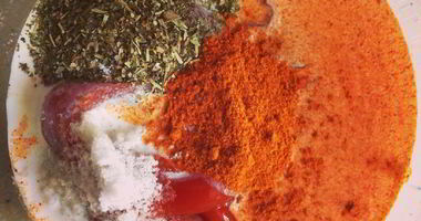 Рецепт Гречки с овощами и куриное филе в остром соусе