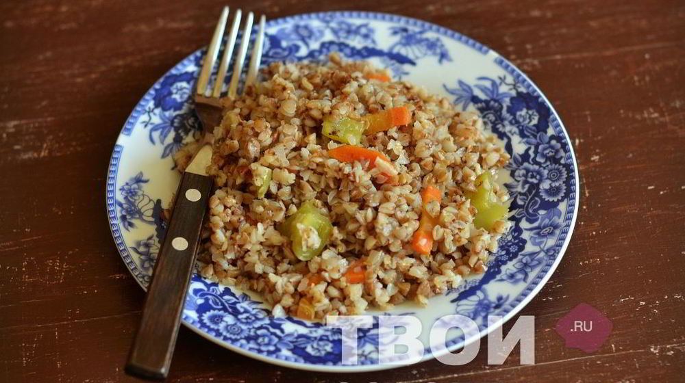 Как приготовить гречку с овощами