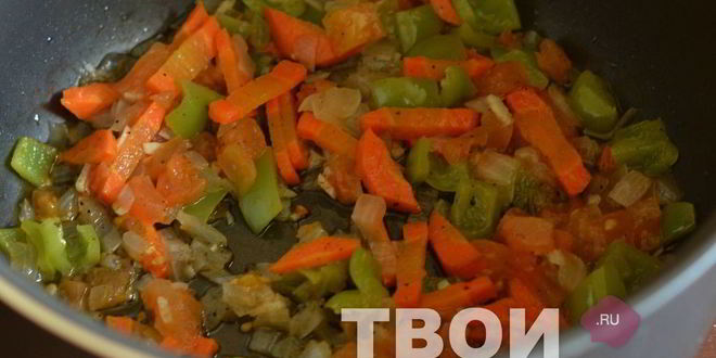 Рецепт гречки с овощами