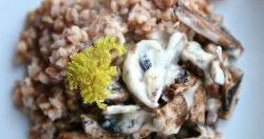 Рецепт Гречки со сливочным грибным соусом