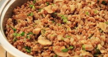Рецепт Гречки, запеченной с грибами