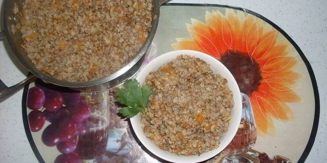 Рецепт гречневой каши по-царски с индейкой