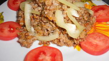 Рецепт Гречневой каши с фаршем