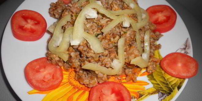 Рецепт гречневой каши с фаршем