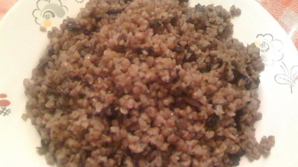 Как приготовить гречневую кашу с грибами постная