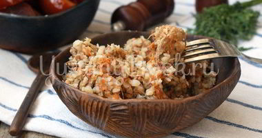 Рецепт Гречневой каши с мясом в мультиварке