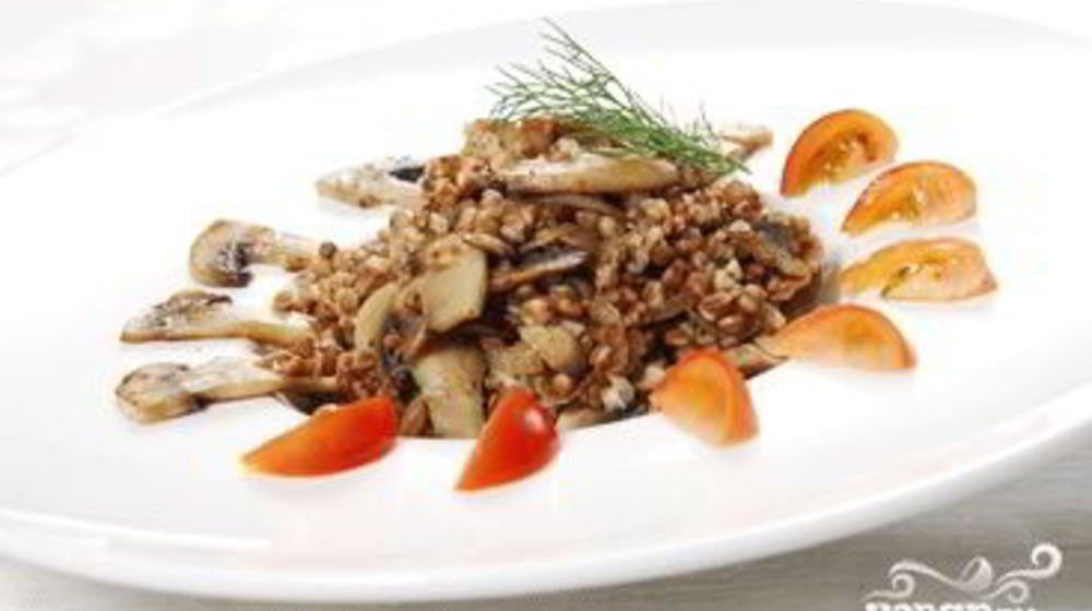 Как приготовить гречневую кашу с шампиньонами