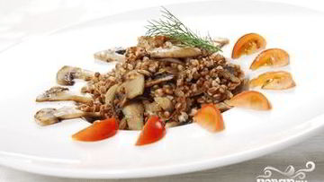 Рецепт Гречневой каши с шампиньонами