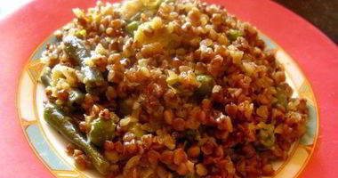 Рецепт Гречневой каши с сыром и овощами