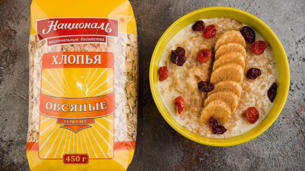 Как приготовить кашу геркулес с бананом