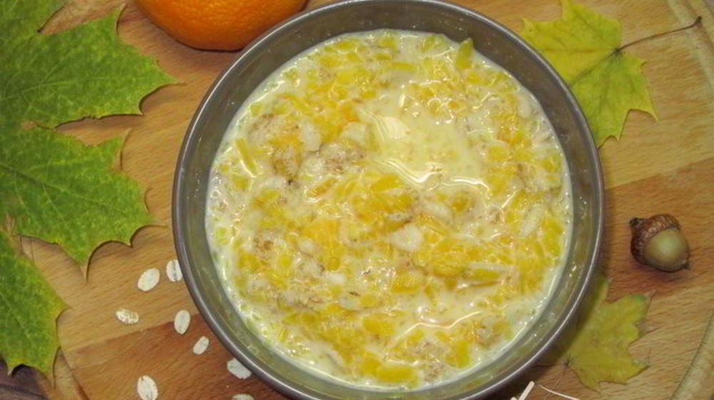 Как приготовить кашу тыквенную с овсянкой