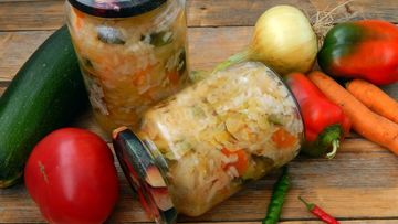 Рецепт Каши в банках на зиму