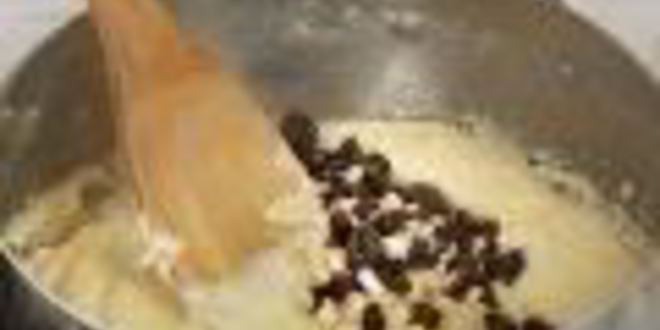 Рецепт франгольо, кукурузная каша с миндалем