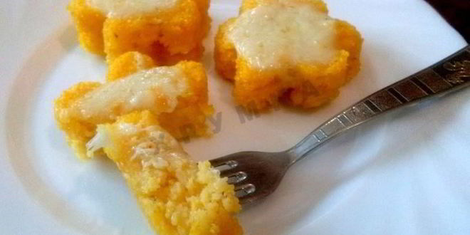 Рецепт итальянской кукурузной поленты с сыром