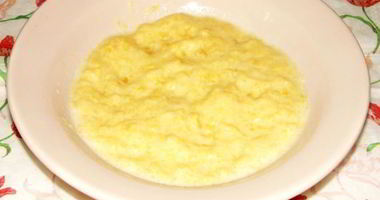Рецепт Каши кукурузной молочной