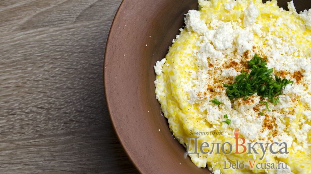 Как приготовить кукурузную кашу на сметане и сливках