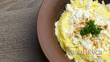 Рецепт Кукурузной каши на сметане и сливках