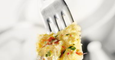 Рецепт Кукурузной каши с грибами и шафраном