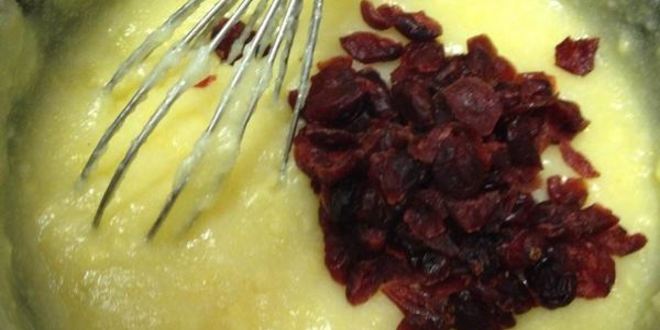 Рецепт кукурузной каши с клюквой