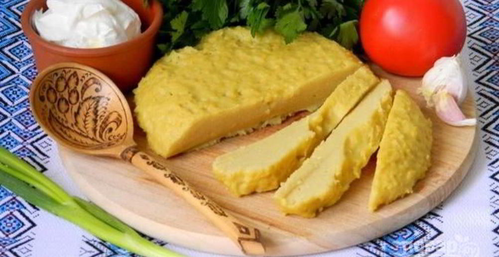 Рецепт мамалыгу с сыром