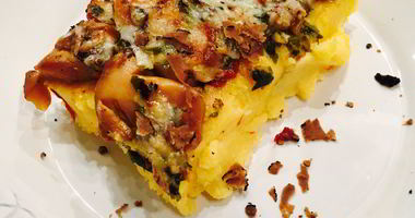 Рецепт Поленты с белыми грибами