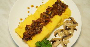 Рецепт Поленты с грибами