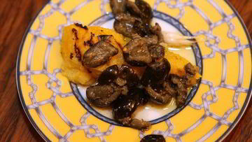 Рецепт Поленты с оливками