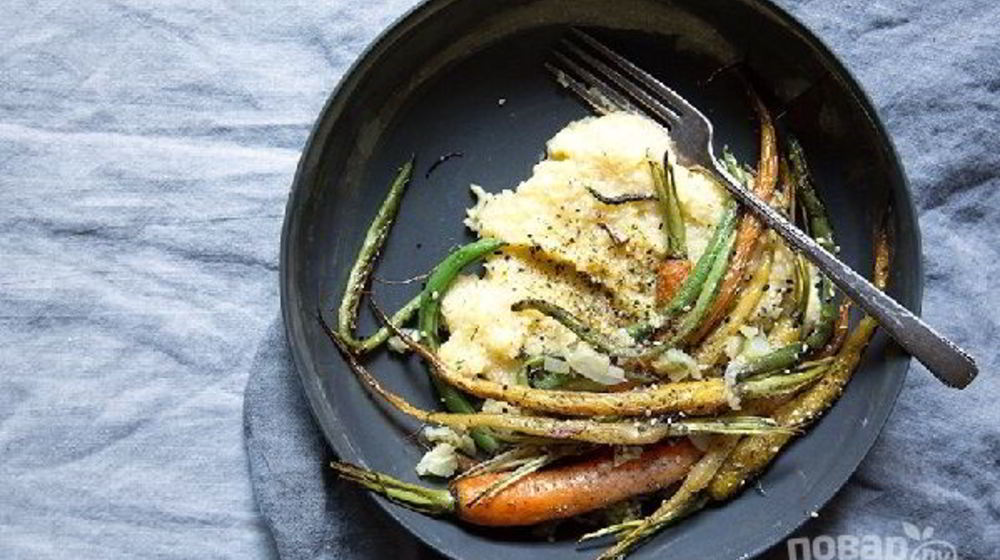 Как приготовить поленту с овощами