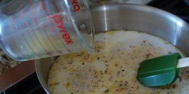 Рецепт поленты с помидорами