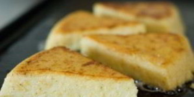 Рецепт поленты с помидорами