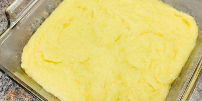 Рецепт поленты с сыром и душистыми травами