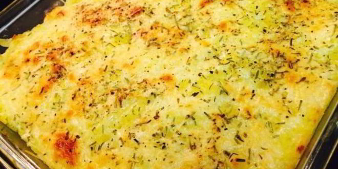 Рецепт поленты с сыром и душистыми травами