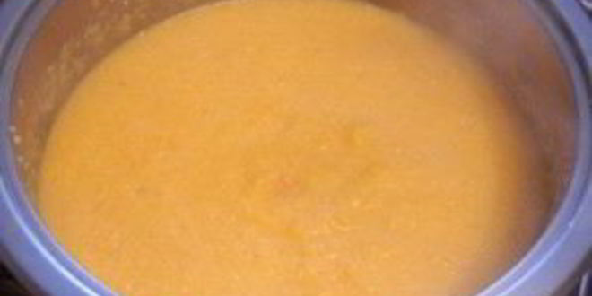 Рецепт тыквенно-кукурузной каша на молоке