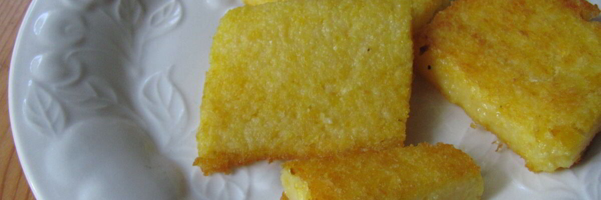 Рецепт Жареной кукурузной каши