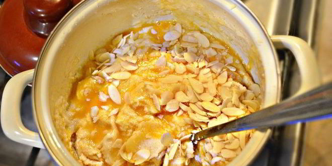 Рецепт гурьевской каши на топленом молоке