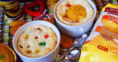 Рецепт Гурьевской каши с цукатами