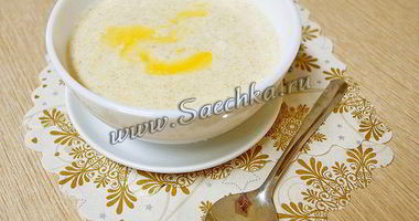 Рецепт Каши манной с отрубями