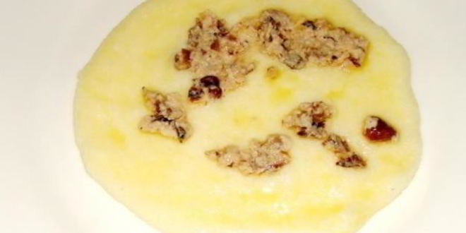 Рецепт манной каши гурьевской с грецкими орехами